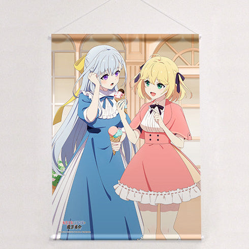 『転生王女と天才令嬢の魔法革命』描き下ろしB2タペストリー (アニスフィア&ユフィリア/街歩き)Wスエード